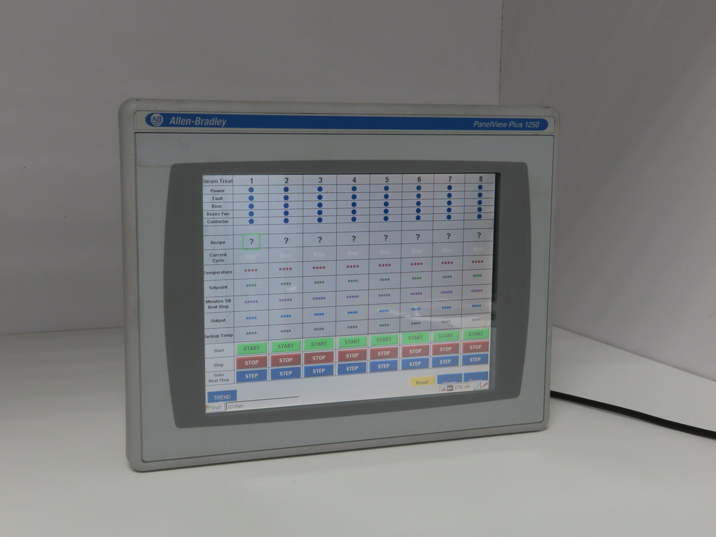 Allen Bradley 2711P-T12C4D8 PanelView Plus 1250 Touch Screen 12" HMI 100-240V