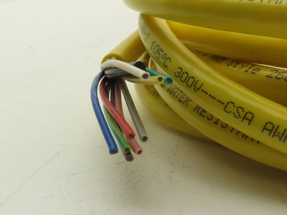 Allen Bradley 889M-FX9AE-5 M23 Cable 18AWG 12-Pin Cordset 5M Length Ser C