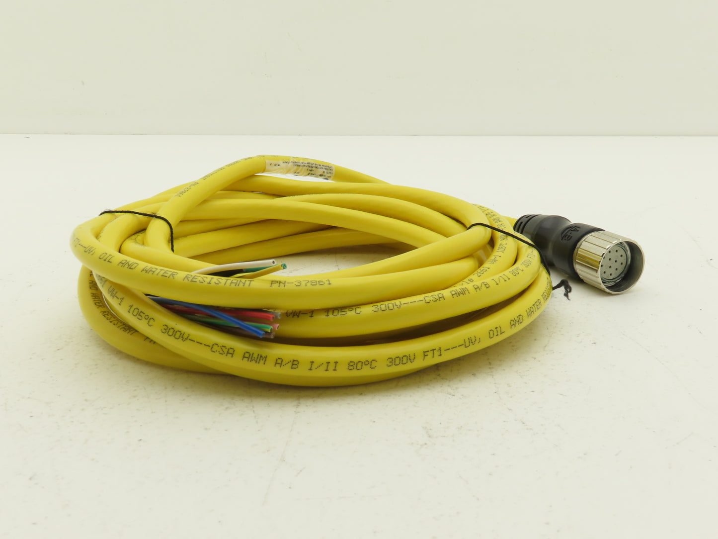Allen Bradley 889M-FX9AE-5 M23 Cable 18AWG 12-Pin Cordset 5M Length Ser C