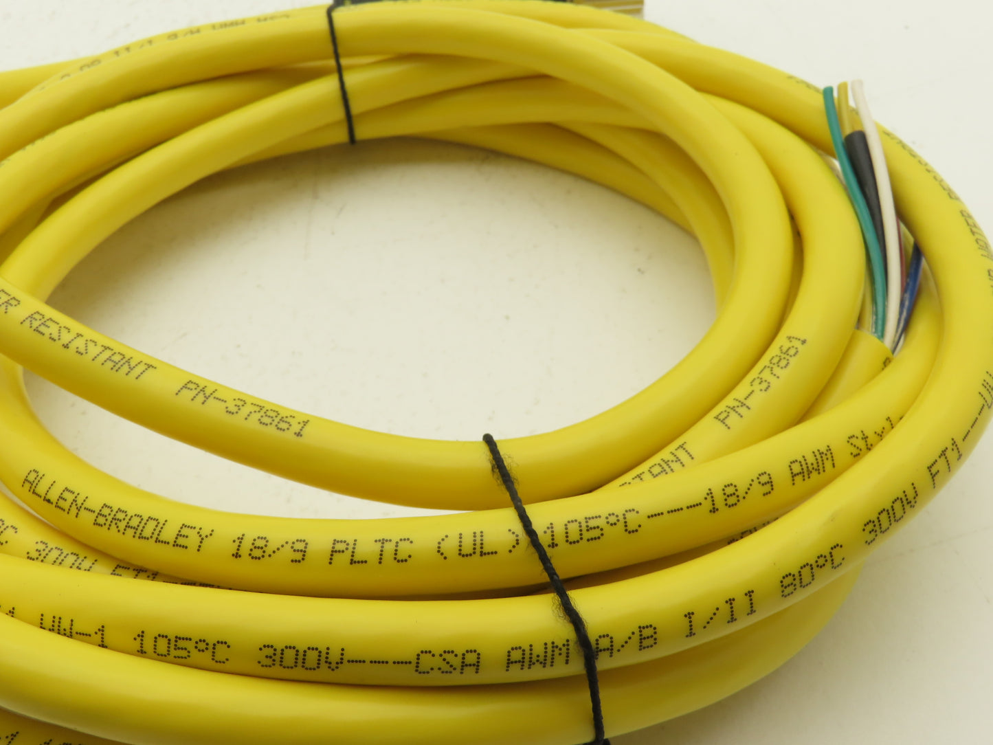 Allen Bradley 889M-FX9AE-5 M23 Cable 18AWG 12-Pin Cordset 5M Length Ser C