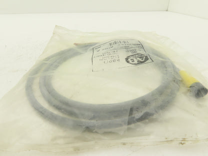 Allen Bradley 889D-F8AB-2 QD Cordset 8-Pin 8-Wire Cable 2M Ser A Gray  Lot of 2