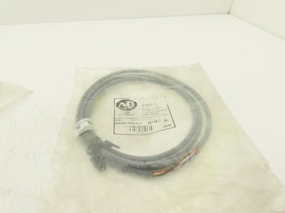 Allen Bradley 889D-F8AB-2 QD Cordset 8-Pin 8-Wire Cable 2M Ser A Gray  Lot of 2