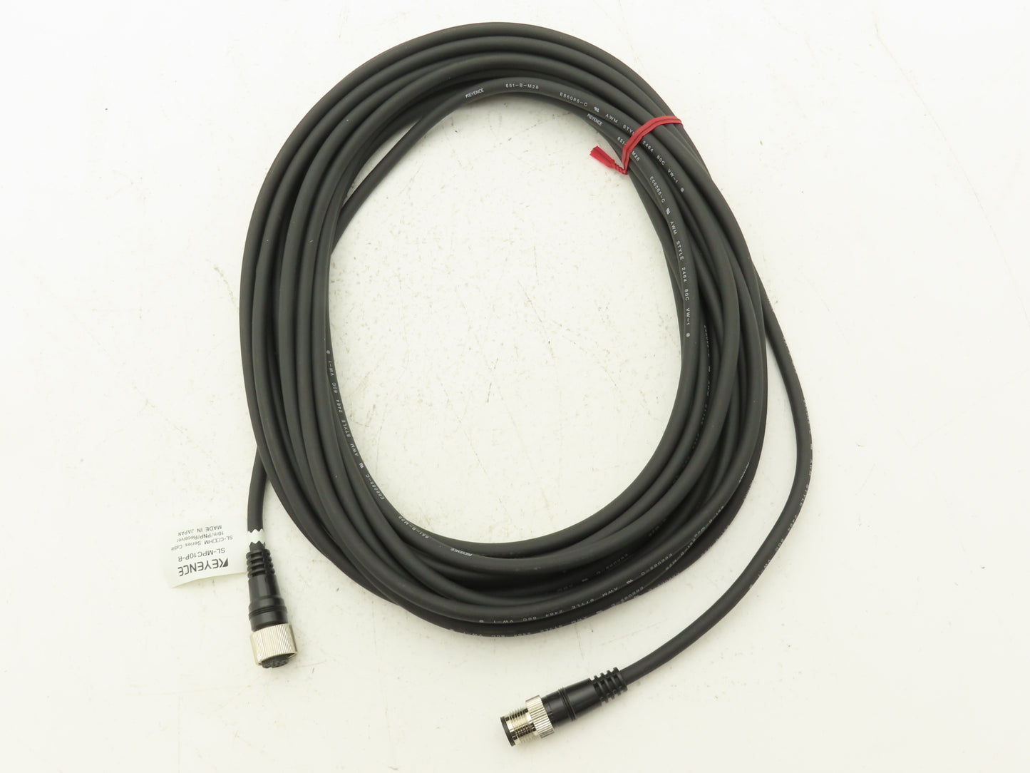 Keyence SL-MPC10P-R Light Curtain Receiver Cable 10M
