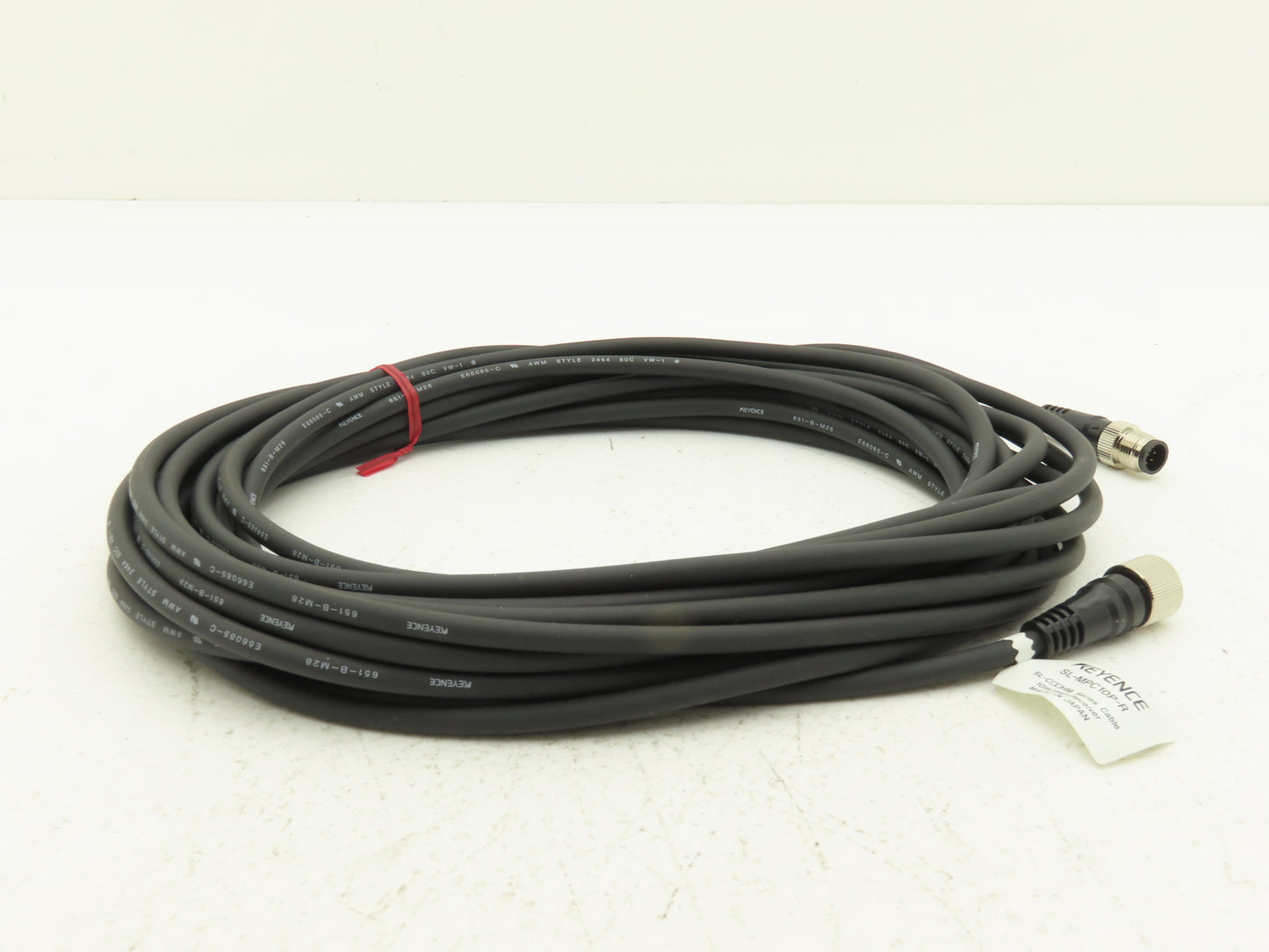 Keyence SL-MPC10P-R Light Curtain Receiver Cable 10M