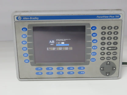 Allen Bradley 2711P-B7C4A8 PanelView Plus 700 Keypad/Touch W/Module 2711P-RDB7C