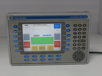 Allen Bradley 2711P-B7C4A8 PanelView Plus 700 Keypad/Touch W/Module 2711P-RDB7C
