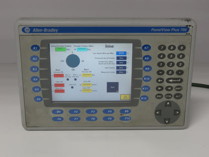Allen Bradley 2711P-B7C4A8 PanelView Plus 700 Keypad/Touch W/Module 2711P-RDB7C