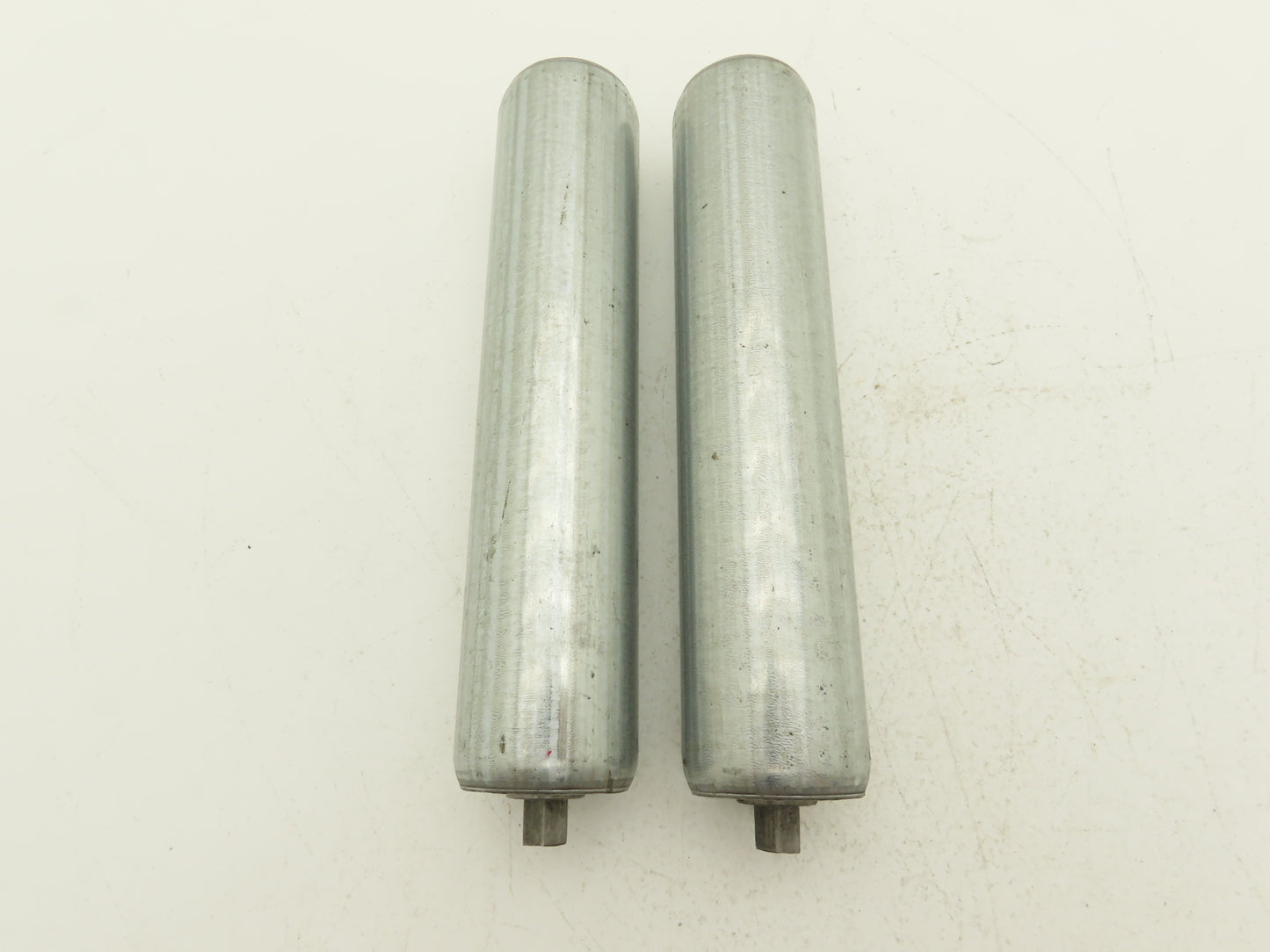 Hytrol 1.9"x 9"BF Steel Gravity Conveyor Roller 7/16" Hex Axle  Lot of 2