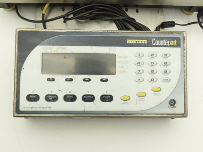 Rice Lake BM1218-100 BenchMark 12x18" Weigh Scale 100Lb Counterpart Display