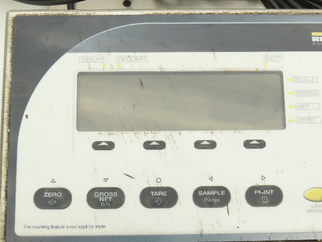 Rice Lake BM1218-100 BenchMark 12x18" Weigh Scale 100Lb Counterpart Display