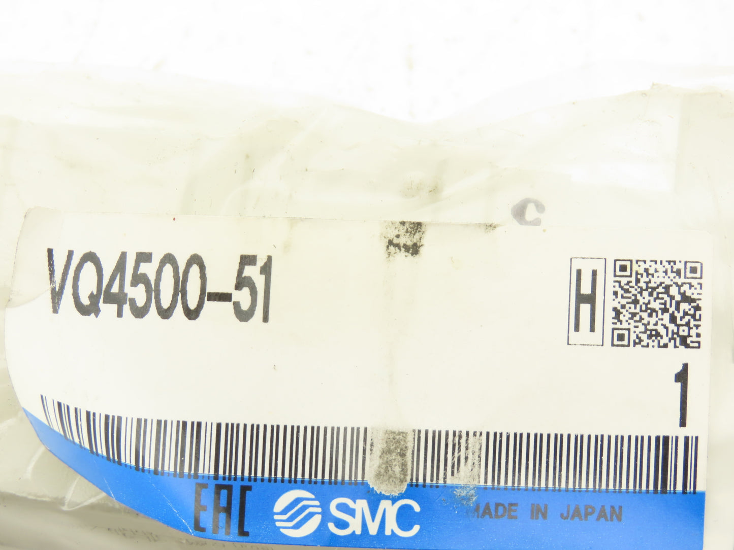 SMC VQ4500-51 Pneumatic Solenoid Valve 3-Pos 24VDC