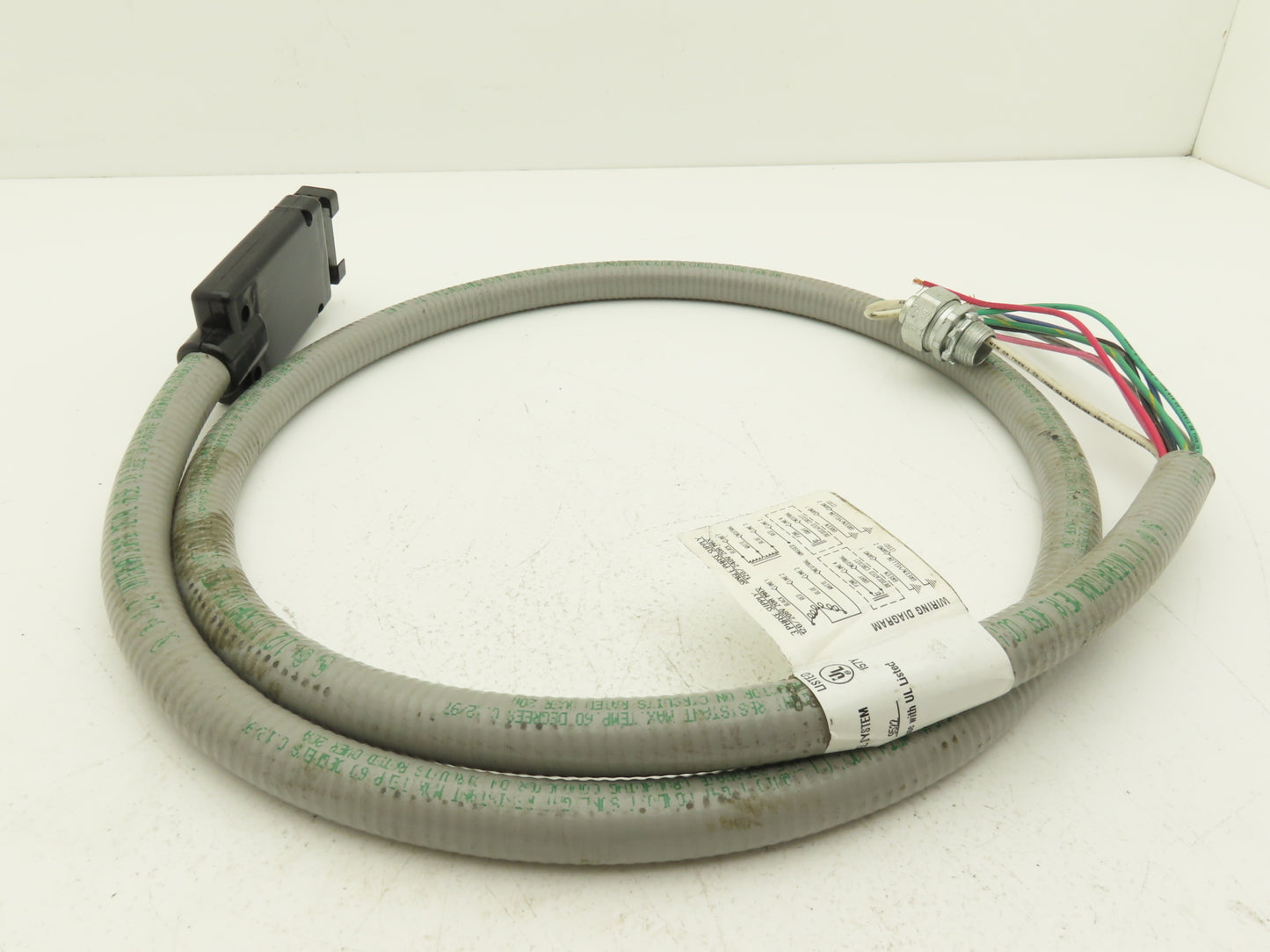 GF Office Furniture RIEM-72L Office Panel Wire Harness 120/240V 1PH - 208V 3PH