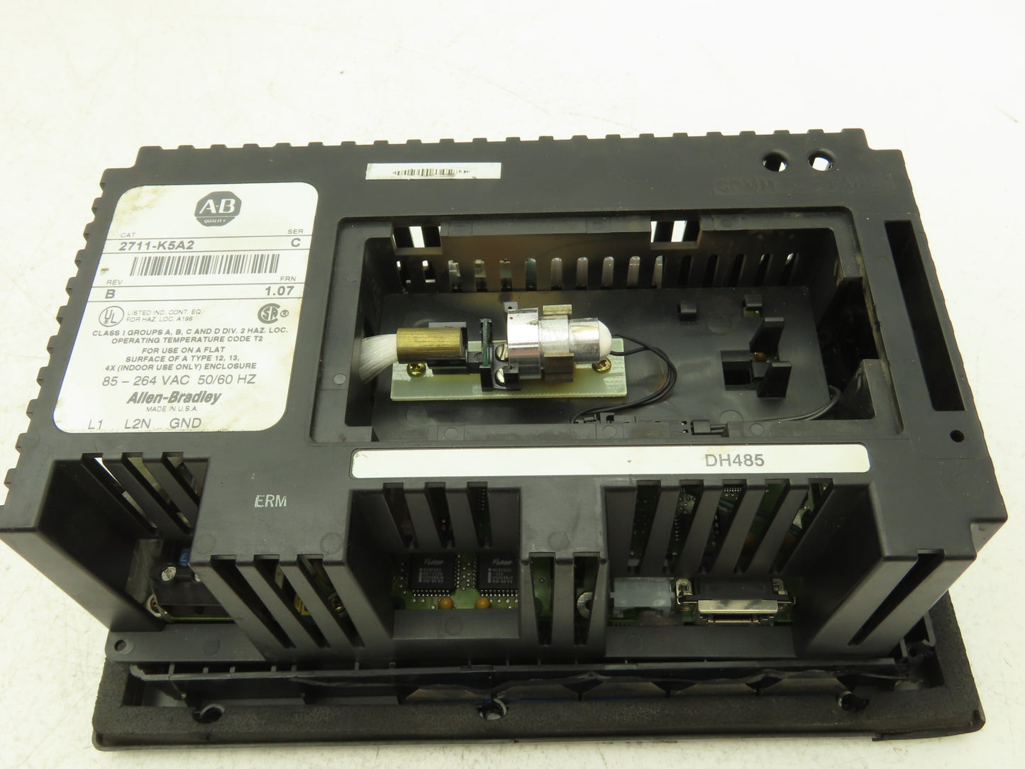 Allen Bradley 2711-K5A2 PanelView 550 HMI Control Panel Ser C Rev B *Read