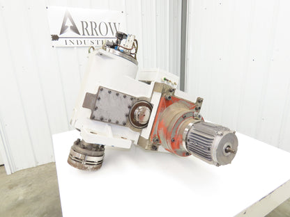 Mori Seiki SH630 Milling Machine Gearbox Top Mount 220V 3Ph 0.75kw Limit Switch