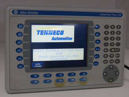 Allen Bradley 2711P-B7C4A8 PanelView Plus 700 Graphic Touch Terminal 2711P-RDB7C