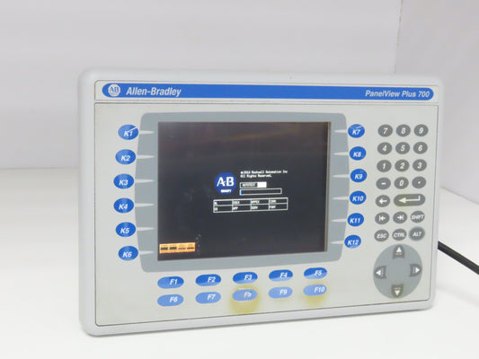 Allen Bradley 2711P-B7C4A8 PanelView Plus 700 Graphic Touch Terminal 2711P-RDB7C