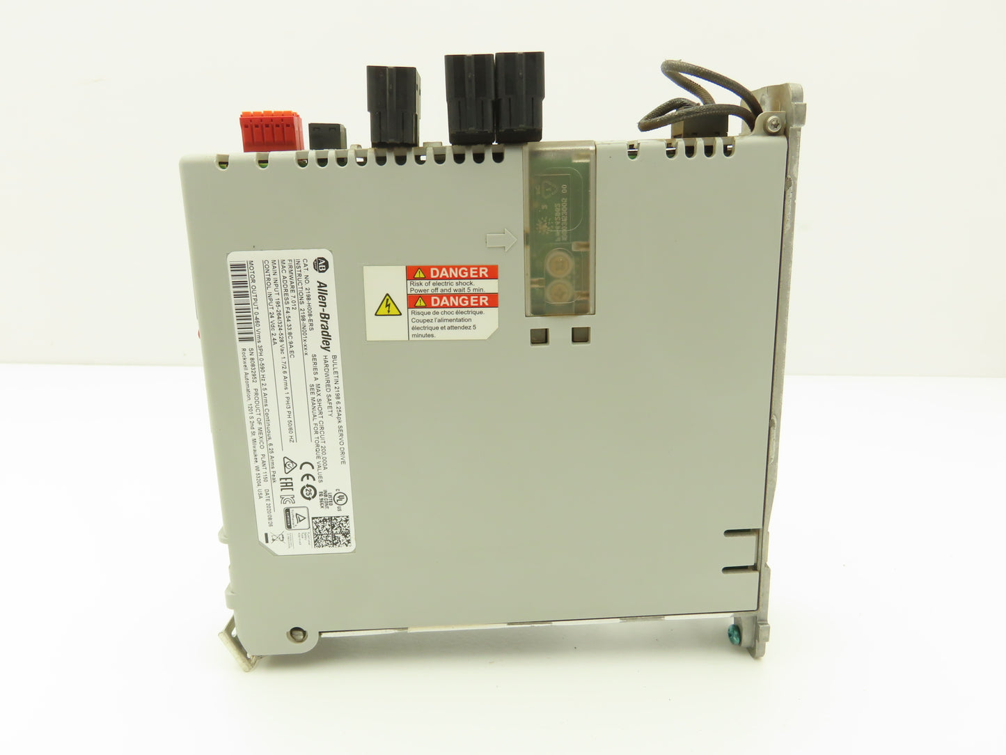 Allen Bradley 2198-H008-ERS Kinetix 5500 Servo Drive 20A Ser A Firmware 7.012