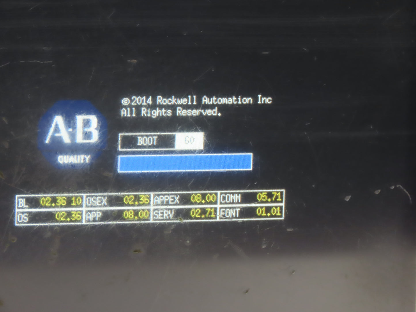 Allen Bradley 2711P-B7C4A8 PanelView Plus 700 Graphic Touch Terminal 2711P-RDB7C