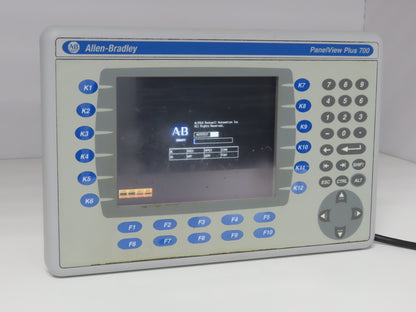 Allen Bradley 2711P-B7C4A8 PanelView Plus 700 Graphic Touch Terminal 2711P-RDB7C