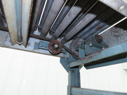Hytrol 18"x 6' Accumulation Roller Conveyor 16"BF 1-3/8"Roller V-Belt Drive 3PH
