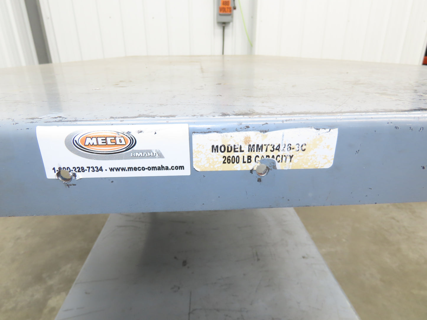 Mobile Machine Table 12 Gauge Steel Top Base Table Work Bench 72x34x36"