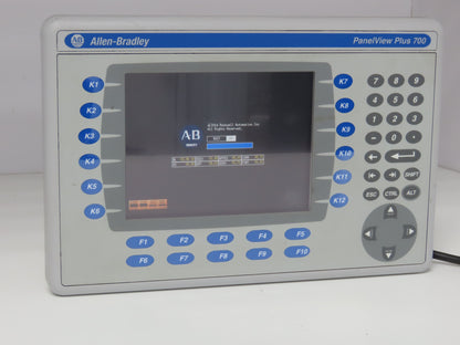 Allen Bradley 2711P-B7C4A8 PanelView Plus 700 Graphic Touch Terminal 2711P-RDB7C