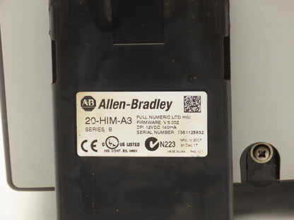 Allen Bradley 20A D 034 A 3 AYNANC0 PowerFlex 70 VFD 25Hp 480V 3Ph 20A Ser A