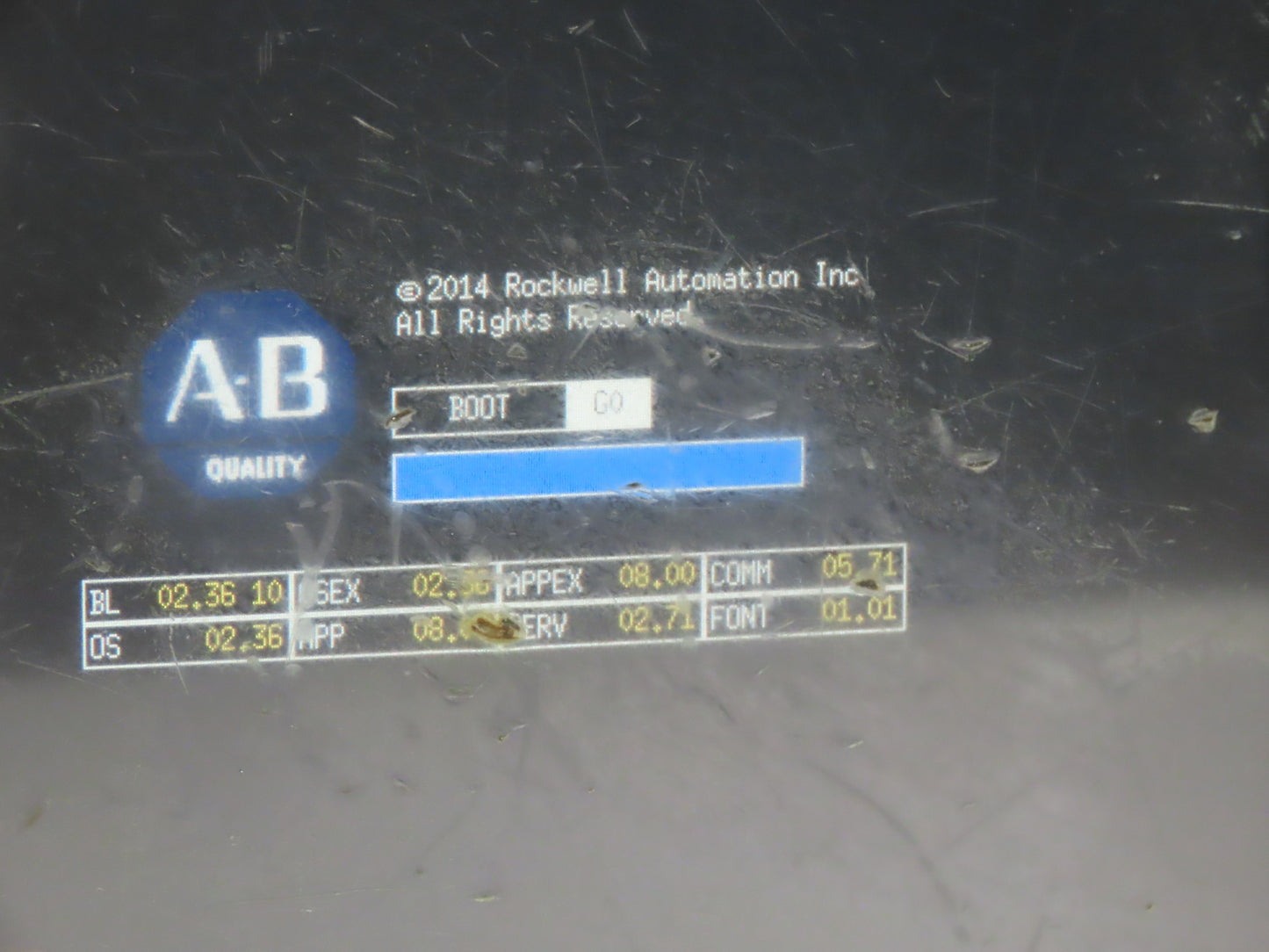 Allen Bradley 2711P-B7C4A8 PanelView Plus 700 Graphic Touch Terminal 2711P-RDB7C
