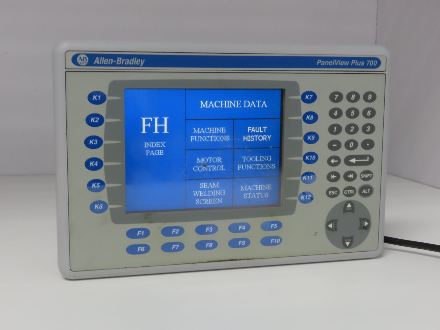 Allen Bradley 2711P-B7C4A8 PanelView Plus 700 Graphic Touch Terminal 2711P-RDB7C