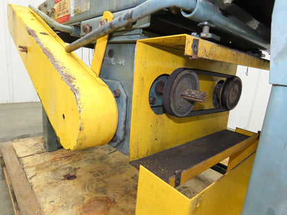 Hytrol 22"x 47" Slider Bed Conveyor 17"Belt 1/3Hp 3PH Belt/Chain Drive 65FPM