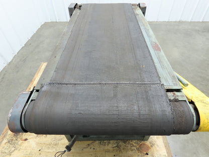 Hytrol 22"x 47" Slider Bed Conveyor 17"Belt 1/3Hp 3PH Belt/Chain Drive 65FPM
