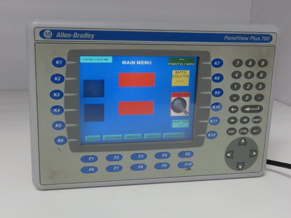 Allen Bradley 2711P-B7C4A8 PanelView Plus 700 Graphic Touch Terminal 2711P-RDB7C