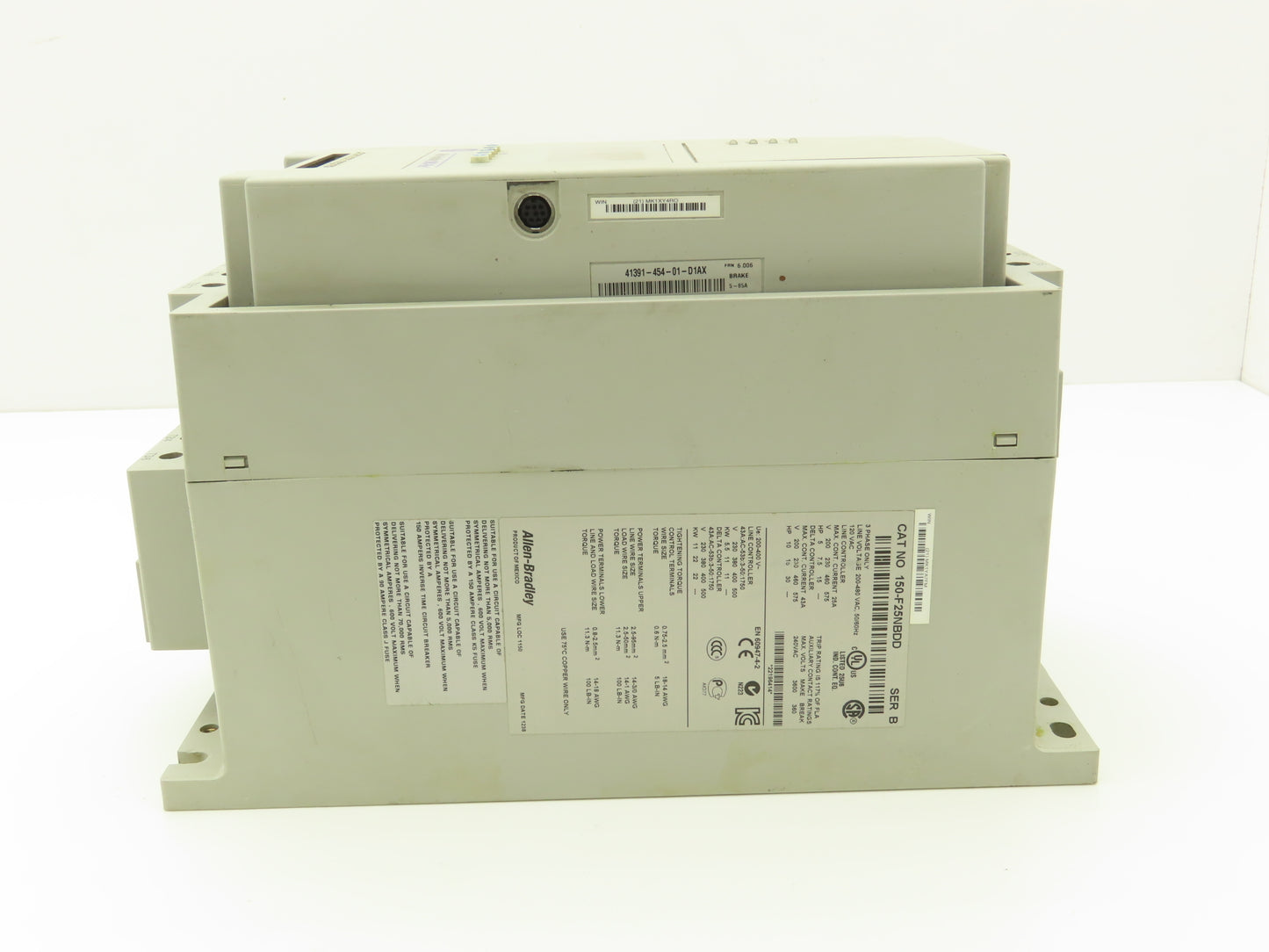 Allen Bradley 150-F25NBDD SMC Flex Soft Start Control Module 30 Hp 480VAC 3Ph