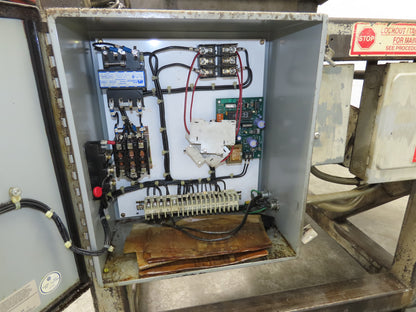 Jeffrey Indresco Model 100 HP Vibratory Feeder Magnetic Drive 480V 10A 1Ph