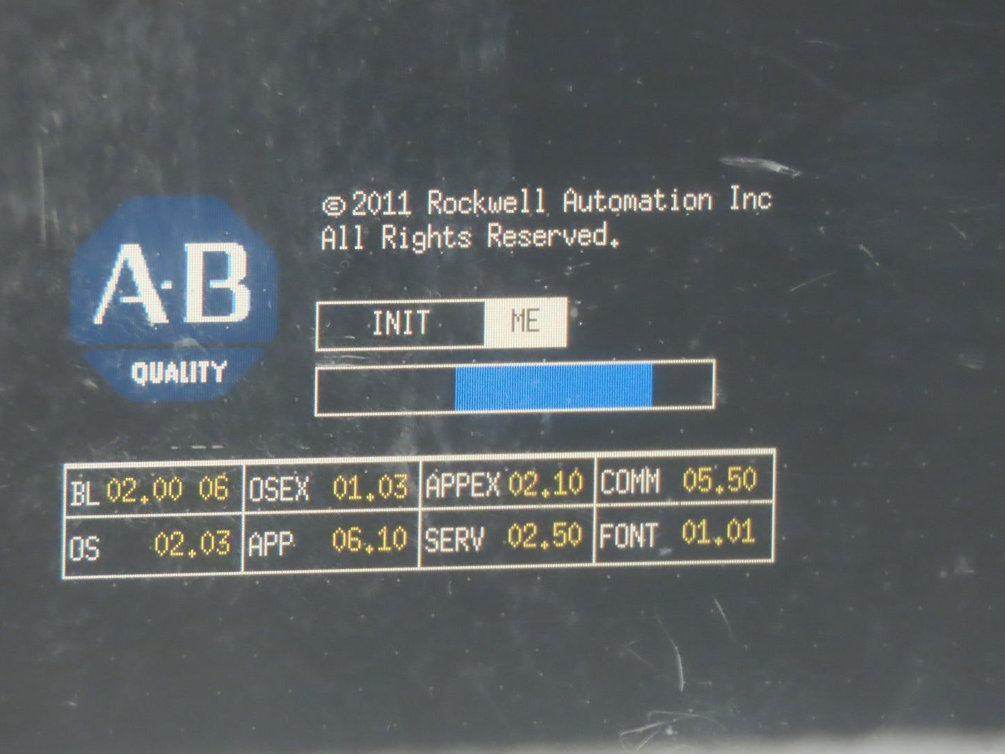 Allen Bradley 2711P-T7C4D8 PanelView Plus 700 Touch Panel Terminal Interface 24V