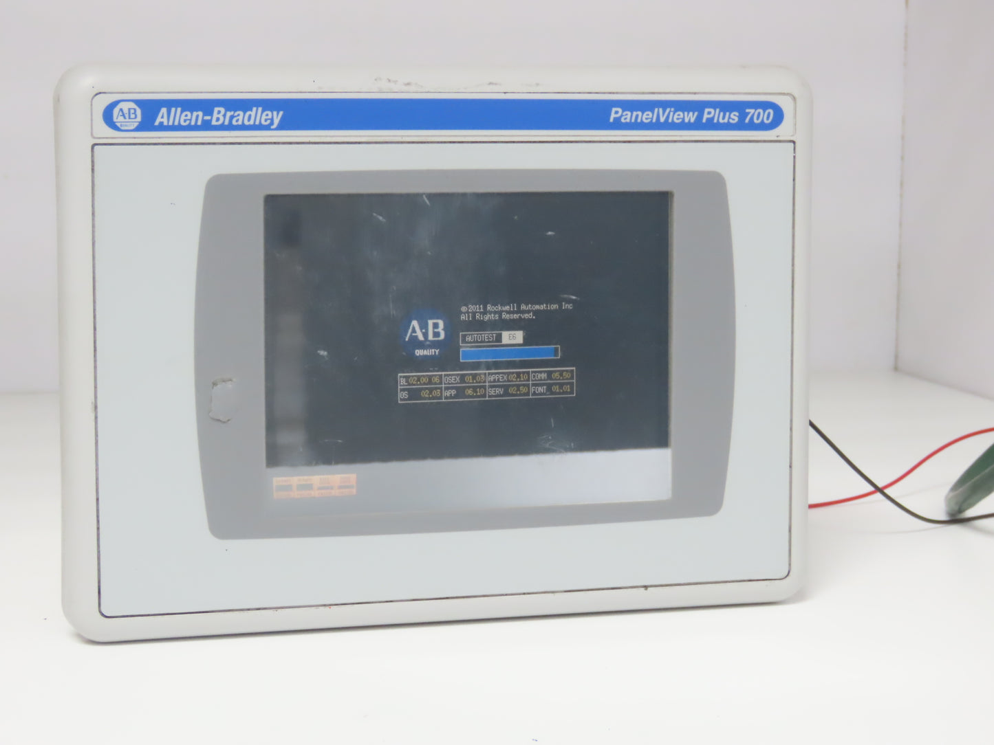 Allen Bradley 2711P-T7C4D8 PanelView Plus 700 Touch Panel Terminal Interface 24V