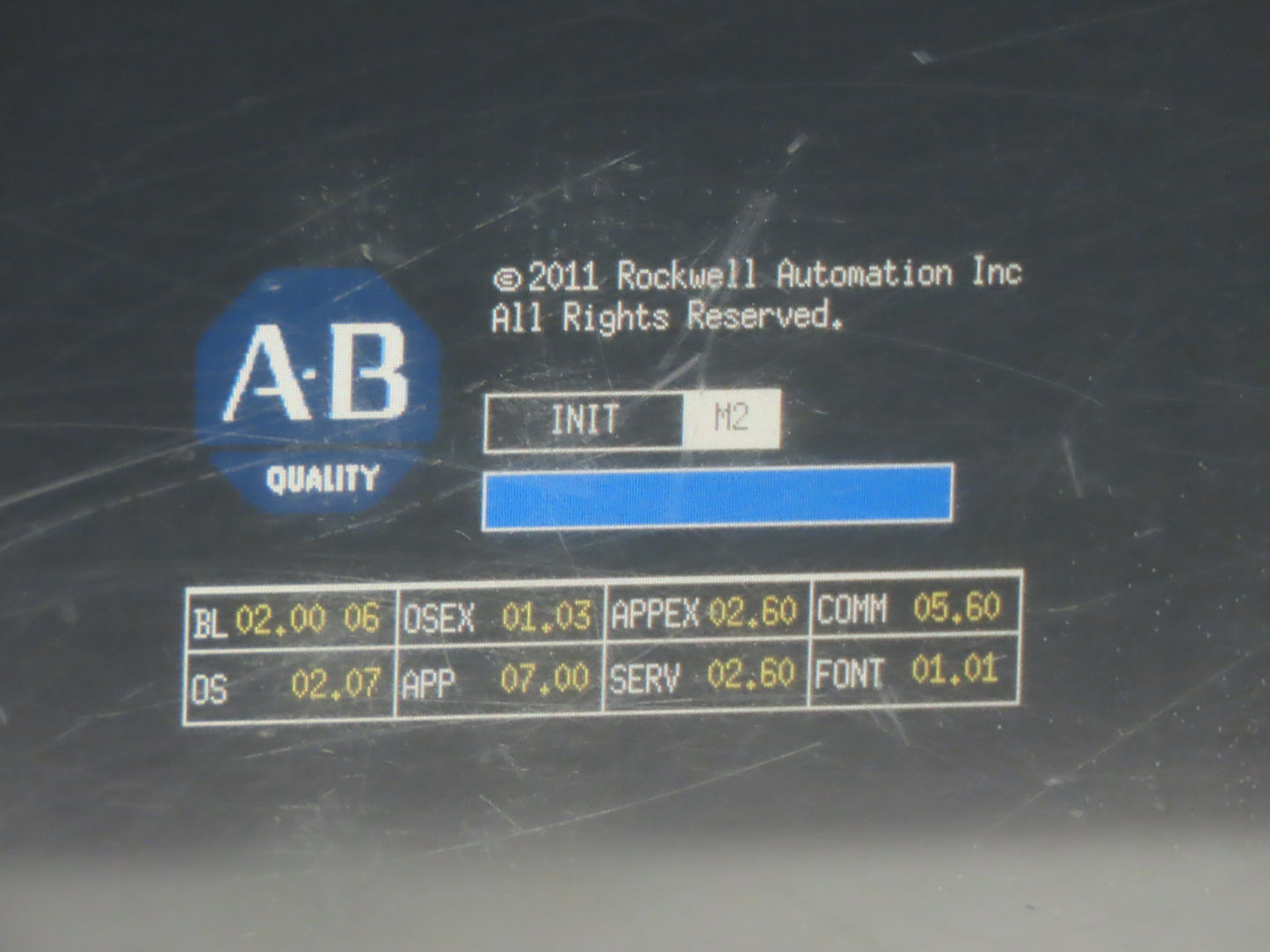 Allen Bradley 2711P-B7C4D8 PanelView Plus 700 Graphic Terminal Touch Screen 24V