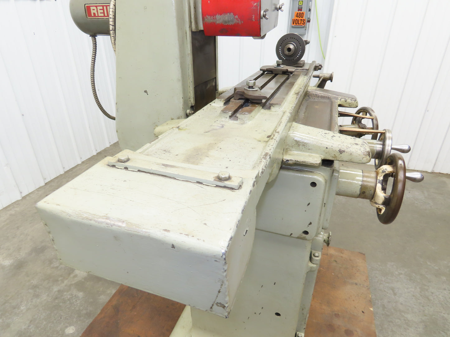 Reid 2-C Vintage Manual Surface Grinder 18x6" Bed 6" Wheel 230/460V 3Ph