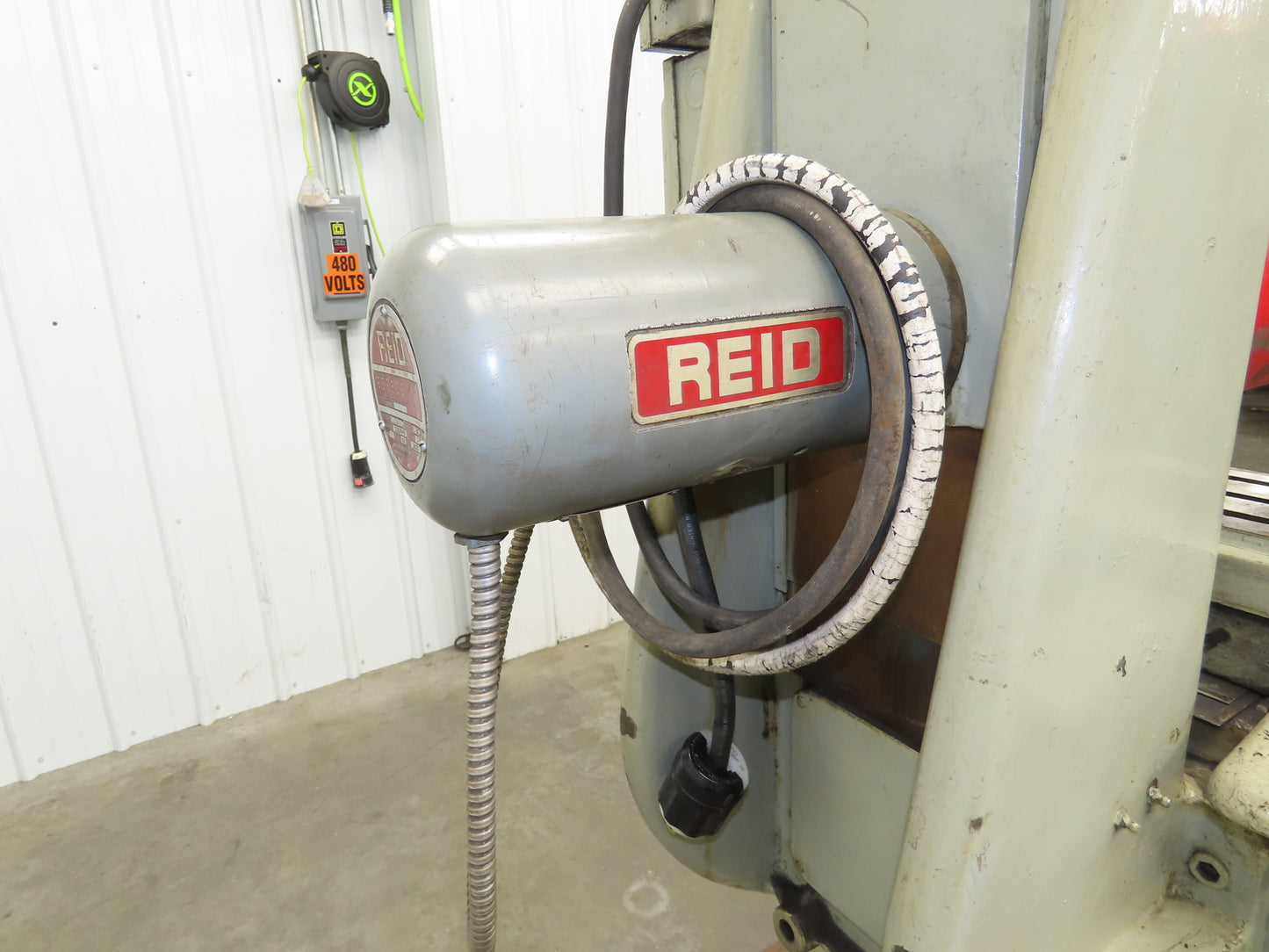 Reid 2-C Vintage Manual Surface Grinder 18x6" Bed 6" Wheel 230/460V 3Ph
