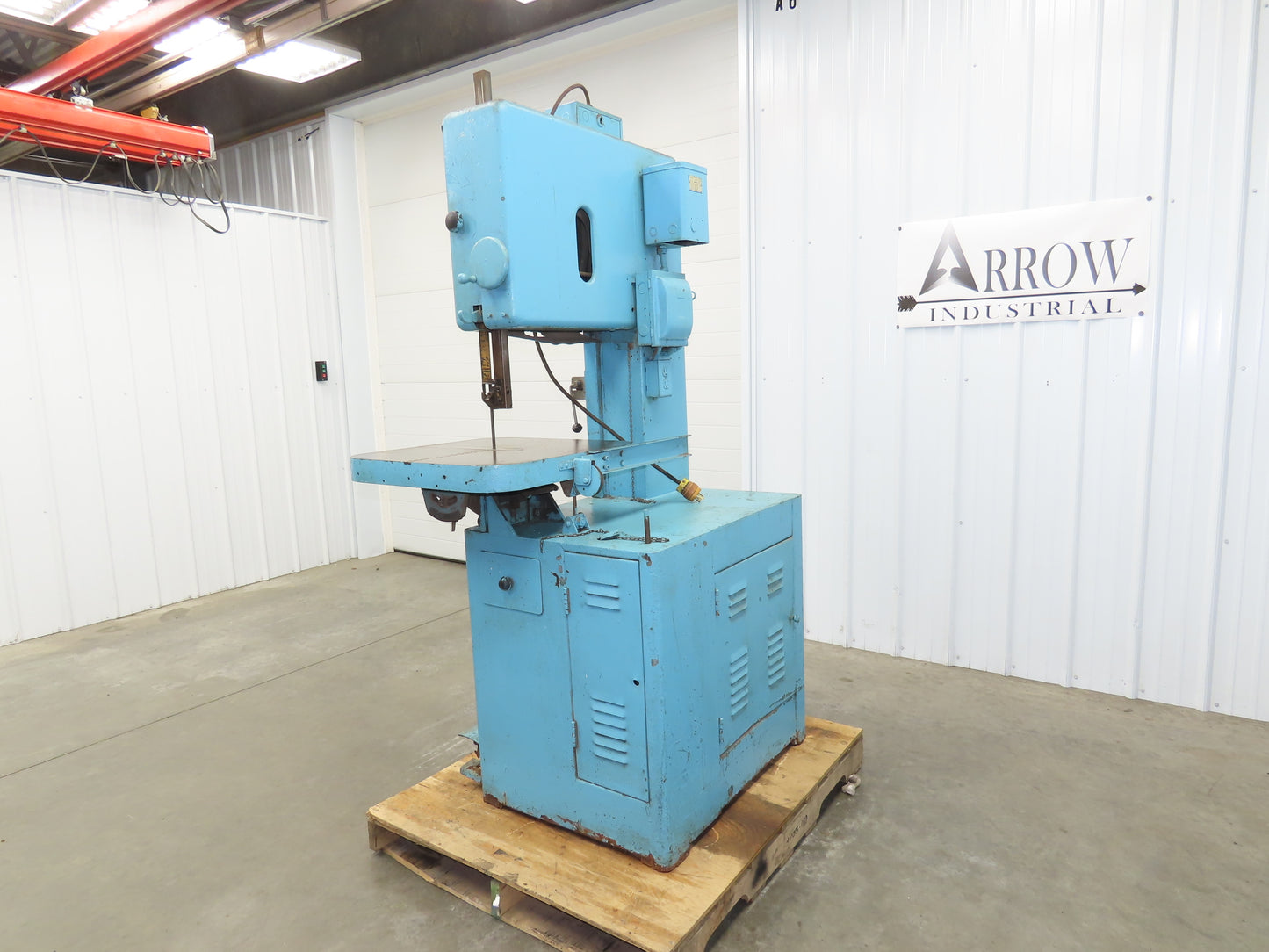 Grob Brothers NS18 Vertical Bandsaw 18" Throat 1Hp 230/460V 3Ph Metal Wood