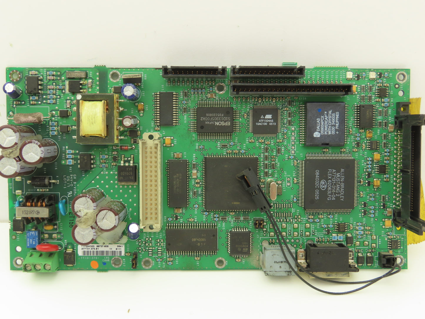 Allen Bradley A77131-370-51 PanelView 550 Touch Screen Control Board PCB Enet