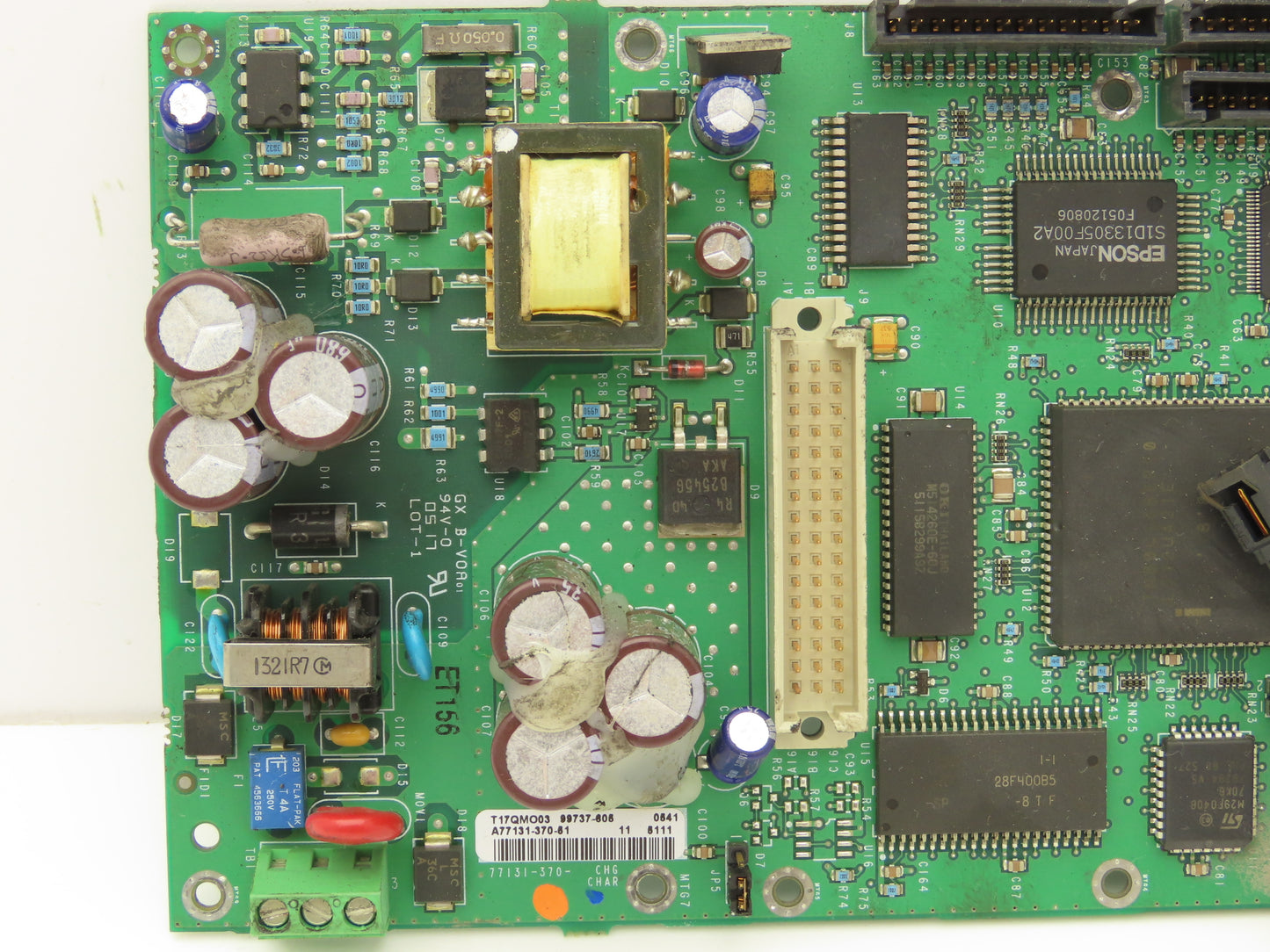 Allen Bradley A77131-370-51 PanelView 550 Touch Screen Control Board PCB Enet