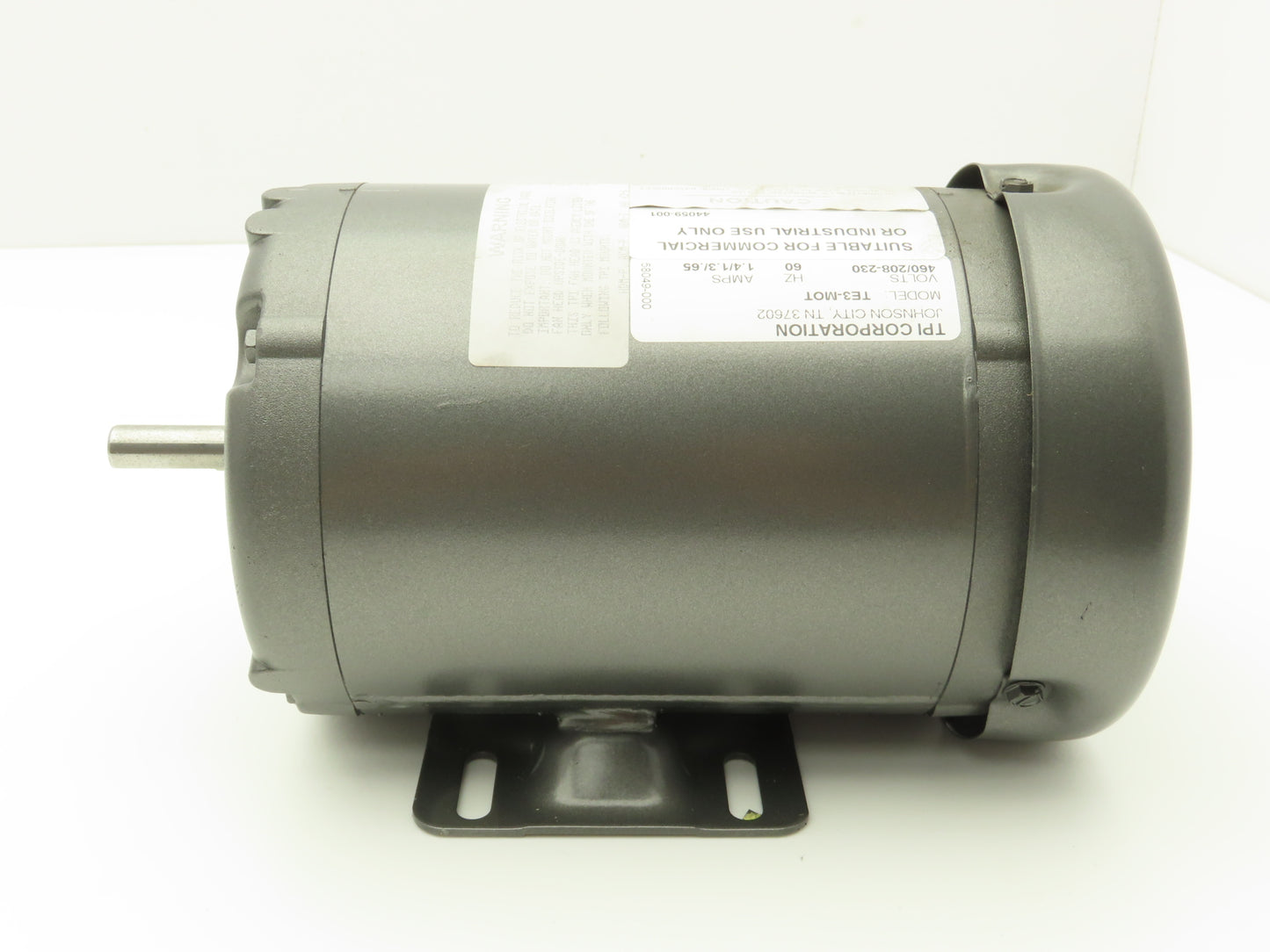 Baldor M3454 Fan Motor 1/4Hp 1725rpm 230/460V 3PH TEFC 48 Frame
