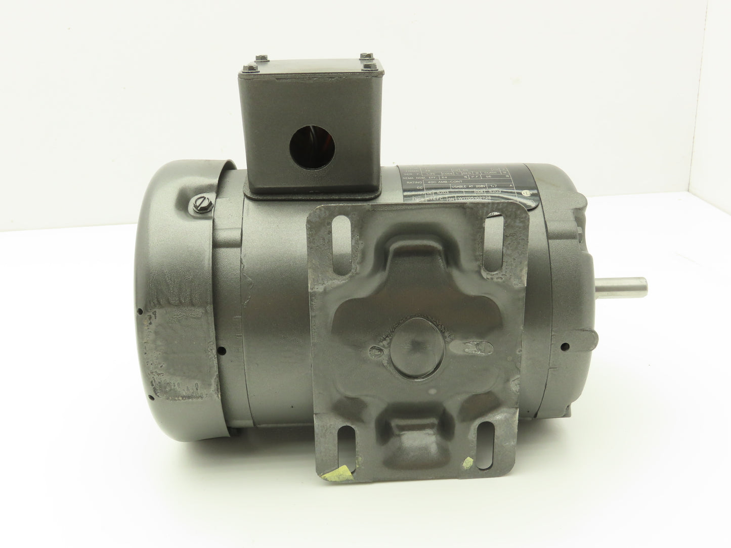 Baldor M3454 Fan Motor 1/4Hp 1725rpm 230/460V 3PH TEFC 48 Frame