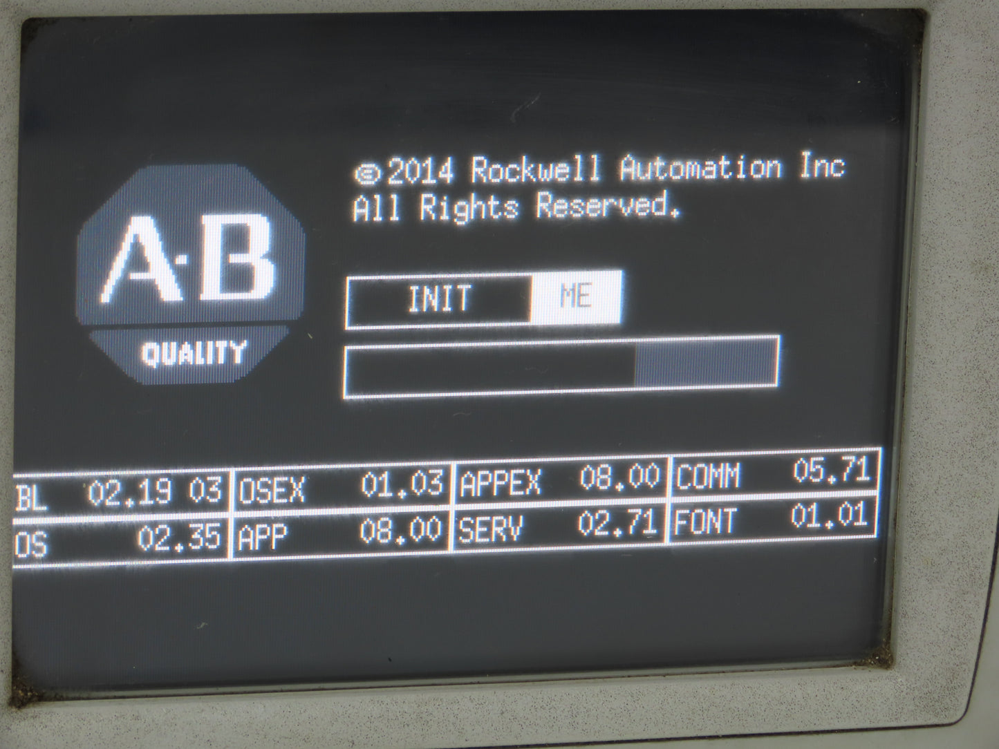 Allen Bradley 2711P-K6M20D8 PanelView Plus 600 Graphic Terminal Series A -READ