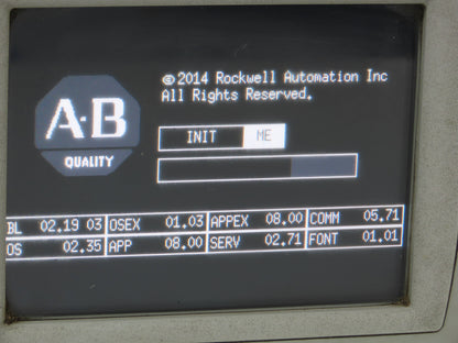 Allen Bradley 2711P-K6M20D8 PanelView Plus 600 Graphic Terminal Series A -READ