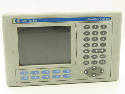 Allen Bradley 2711P-K6M20D8 PanelView Plus 600 Graphic Terminal Series A -READ
