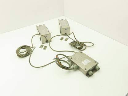 Rice Lake Weighing RL1250-150kg Stainless Steel Load Cell Sensor Lot of 2