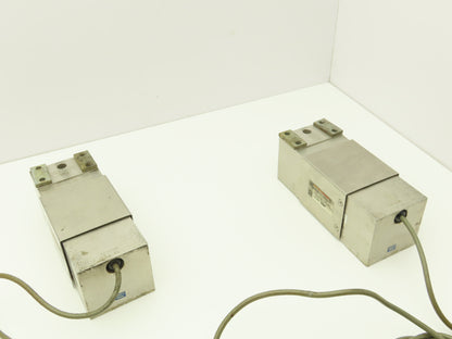 Rice Lake Weighing RL1250-150kg Stainless Steel Load Cell Sensor Lot of 2