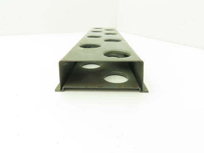Sunnen SL-38 Honing Machine Mandrel Rack & Drain Pan 8-Hole 1.5" Shank Dia